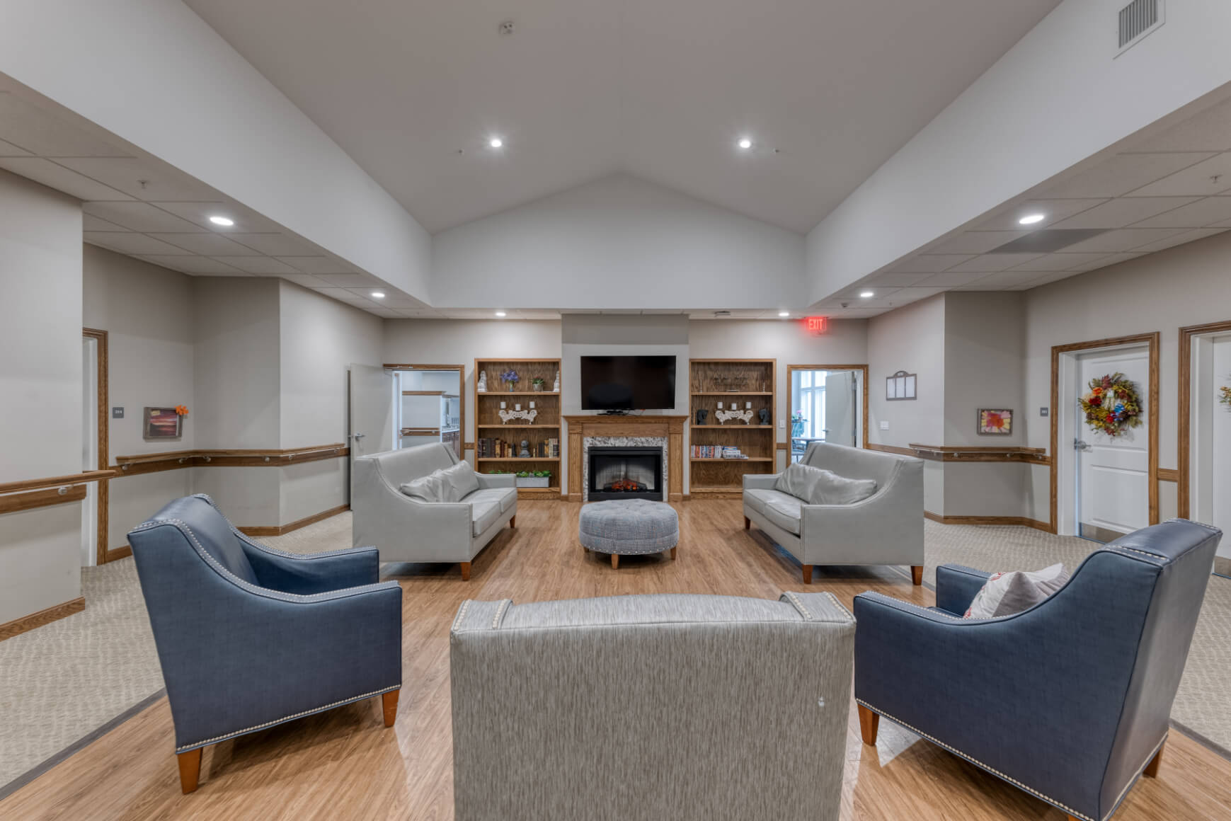 Cedarhurst of Naperville Memory Care Common Room