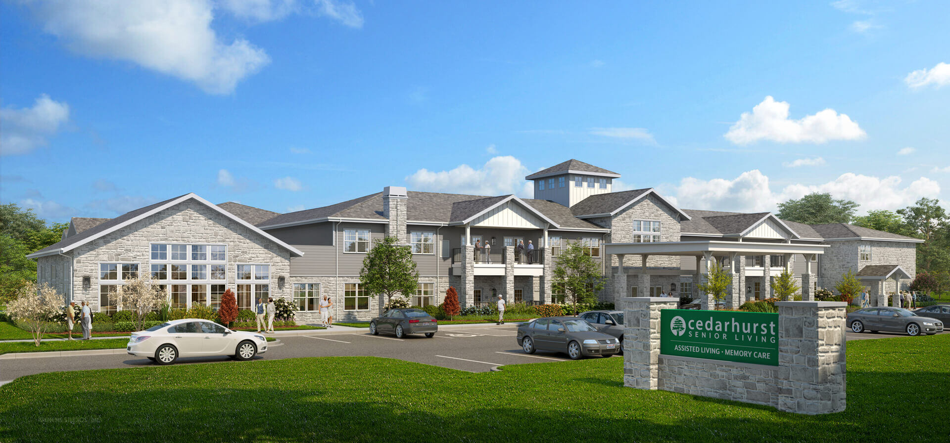 Cedarhurst of Shawnee - Rendering