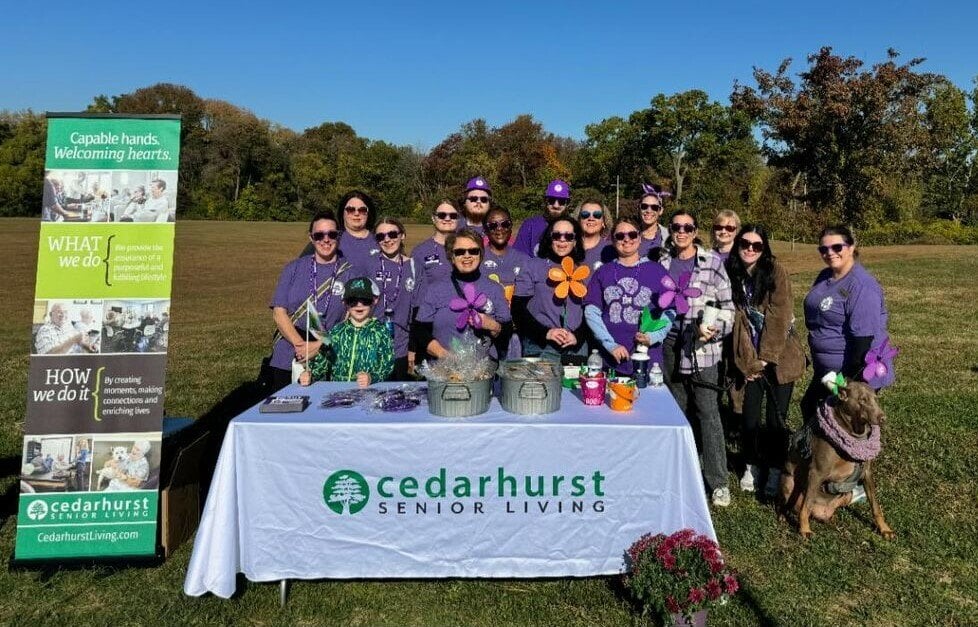 Featured Image for 2024 Cedarhurst Senior Living Partnership with the Alzheimer’s Association: A Year of Impact, Unity, and Hope