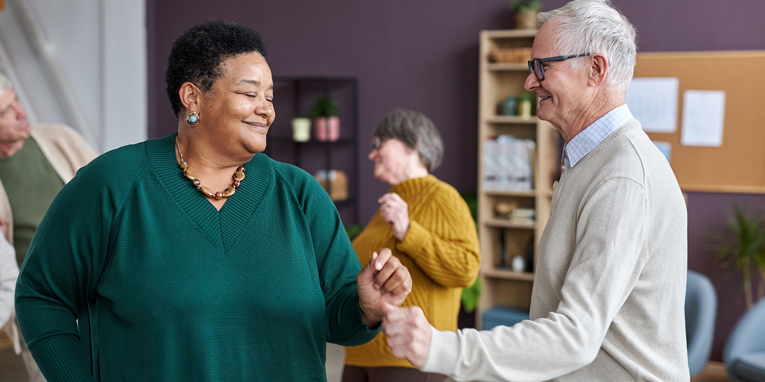 n:  Updated: Find out how the right community can help prevent depression in seniors by providing the opportunities and support they need to thrive as they age.