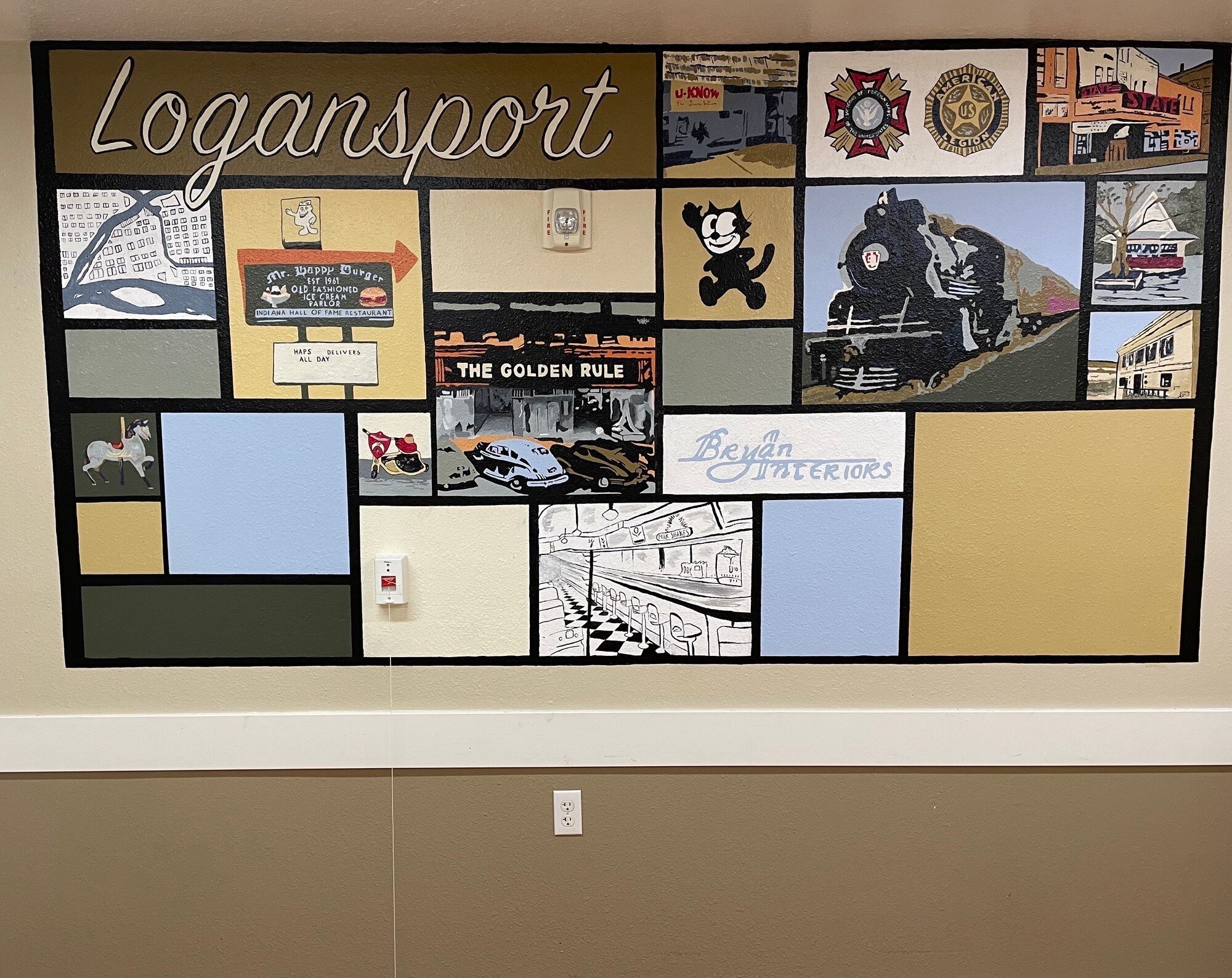 Featured Image for LOGANSPORT, IN | Cedar Creek Celebrates Resident Artists, Showcases New LHS Art Club Mural